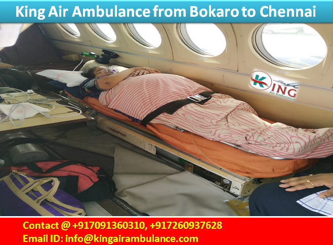 King Air Ambulance Boakro to Chennai with Medical Team.PNG
